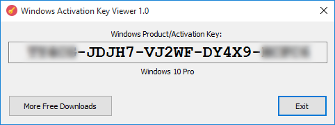 Télécharger Windows Activation Key Viewer gratuit (clé utilisée Windows)